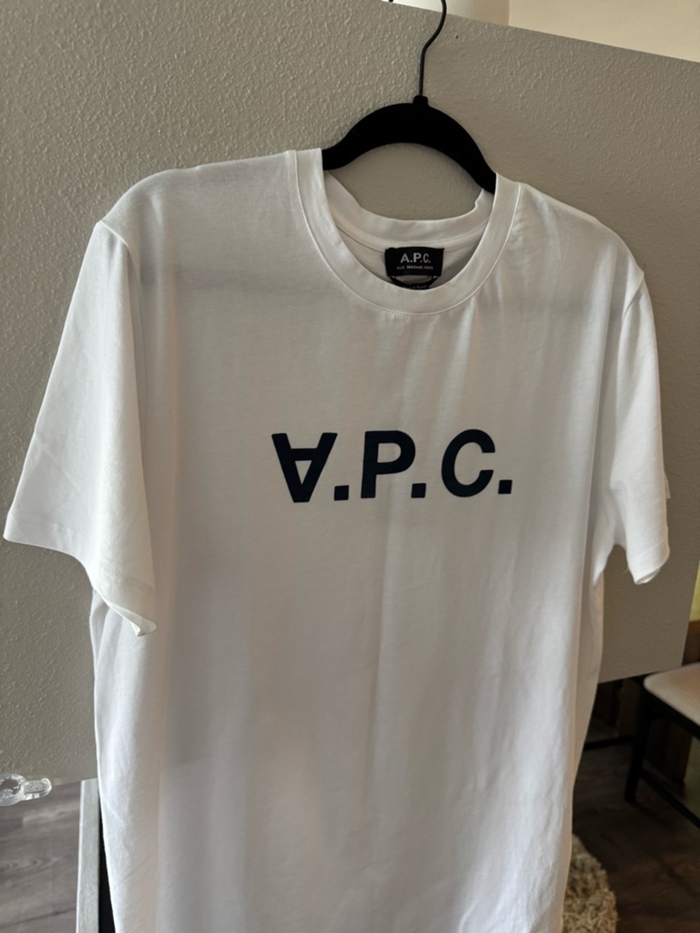 A.P.C. White Tee “VPC LOGO”